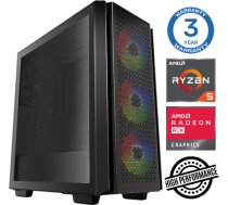 INTOP Ryzen 5 5500 16GB 1TB SSD M.2 NVME RX580 8GB no-OS RW31046NS