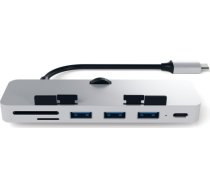 HUB USB Satechi Clamp Hub Pro 1x SD 1x USB-C 1x microSD + 3x USB-A 3.0 (ST-TCIMHS) ST-TCIMHS