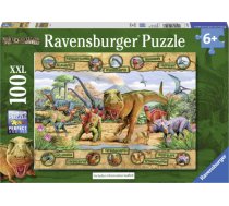 Ravensburger Puzzle 100 pc Dinosaurs XXL 106097V