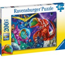 Ravensburger Puzzle 200 pc Space Dinosaurs 129768V