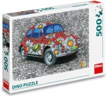 Dino Puzzle 500 pc Painted VW Beetle 50279D