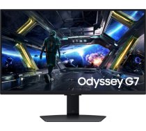 Samsung Odyssey G7 S27DG702EU - G70D Series - LED-Monitor - Smart - Gaming - 68.6 cm (27") - 3840 x 2160 4K UHD (2160p) @ 144 Hz - Fast IPS - 350 cd/m2 - 1000:1 - DisplayHDR 400 - 1 ms - 2xHDMI, DisplayPort - Lautsprecher - Schwarz LS27DG702EUXEN