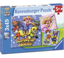 Ravensburger Puzzle 3x49 pc Paw Patrol 080366V