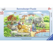 Ravensburger Frame Puzzle 15 pc Trip to the Zoo 061167V