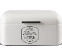 Feel-Maestro MR1771S bread box Rectangular White Metal MR-1771S