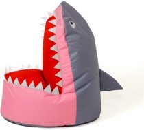 Go Gift Sako bag pouffe Shark grey-pink XXL 100 x 60 cm