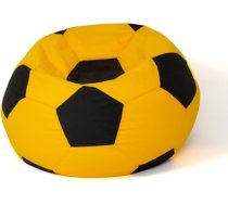 Go Gift Soccer Sako bag pouffe yellow-black XL 120 cm