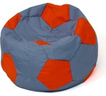 Go Gift Soccer Sako bag pouffe grey-red L 80 cm