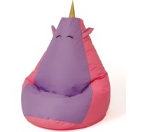 Go Gift Sako bag pouf Unicorn pink-purple XXL 140 x 100 cm