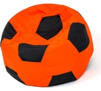 Go Gift Sako bag pouf Ball orange-black XXL 140 cm