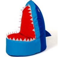 Go Gift Sako sack pouffe Shark navy blue XXL 100 x 60 cm