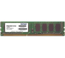 Patriot Memory 8GB PC3-10600 memory module 1 x 8 GB DDR3 1333 MHz PSD38G13332