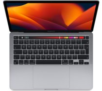 Apple MacBook Pro 2022 Retina 13" 2xUSB-C - M2 / 8GB / 256GB SSD - Space Gray (Atjaunināts, stāvoklis Ļoti labi) YJXWQFK6VV