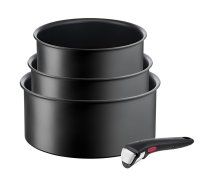 Tefal Ingenio Ultimate, 4 priekšmeti, 16/18/20 cm - Katlu komplekts + rokturis L7649453