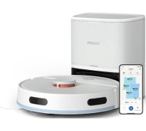 PHILIPS XU2100/10 HomeRun 2000. sērijas Putekļsūcējs robots ar mazgāšanas funkciju, balts XU2100/20