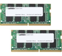 Mushkin DDR4 SO-DIMM 64GB 2666-19 - Single - Essentials 1,2v K2 MSK MES4S266KF32GX2