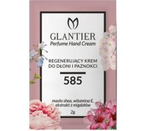 GLANTIER 585 PERFUME HAND CREAM SAMPLE 2 ML - Atjaunojošs roku krēms sievietēm GLCREAM585-2