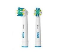 BRAUN Oral-B Floss Action EB 25-2 White, el.zobu birstes uzgalis (2gab) EB 25-2