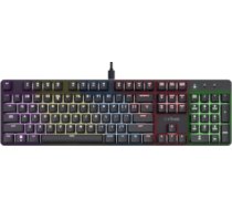 Klaviatūra Trust GXT 871 Zora Black 25510