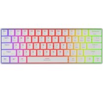 Genesis Thor 660 G2 60% White RGB Gateron Red NKG-1917