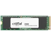 SSD CRUCIAL E100 480GB M.2 PCIe Gen4 NVMe 3D NAND Write speed 2500 MBytes/sec Read speed 4500 MBytes/sec CT480E100SSD8 CT480E100SSD8