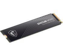 SSD MSI SPATIUM M560 2TB M.2 PCIe Gen5 NVMe 3D NAND Write speed 8700 MBytes/sec Read speed 10300 MBytes/sec TBW 1200 TB MTBF 1500000 hours S78-440Q940-P83 S78-440Q940-P83