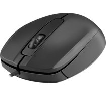 MOUSE DEFENDER ALPHA MB-507 OPTICAL 1000dpi 3P BLACK SILENT CLICK 52507