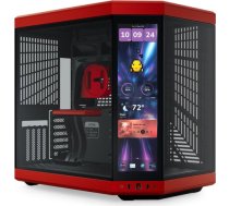 HYTE Y70 Touch Infinite Midi Tower Black, Cherry colour CS-HYTE-Y70TTI-RB