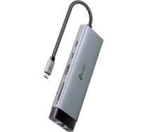 Hub TP-LINK UH9120C 3xUSB-A 3.0, 1xUSB-C 3.0, 1xUSB-C PD, HDMI 4K, RJ45 GE, SD, microSD UH9120C
