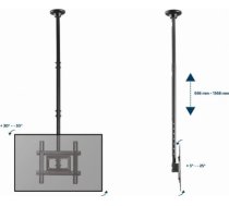 Gembird CM-70ST-01 TV mount 177.8 cm (70") Black CM-70ST-01