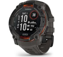 GARMIN Instinct® 3 50mm Solar Black with Charcoal Band SmartWatch 010-02935-00