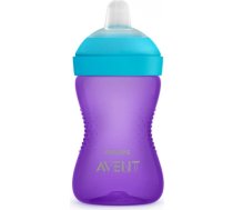 Philips Avent My Grippy mācību krūzīte ar mīkstu snīpi 300ml, 9M+, lillā - SCF802/02 SCF802/02