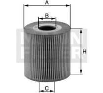 Mann-filter Eļļas filtrs HU 7027 z HU 7027 Z