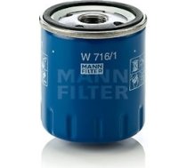 Mann-filter Eļļas filtrs W 716/1 W 716/1