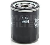 Mann-filter Eļļas filtrs W 67 W 67