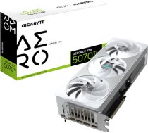 GIGABYTE GeForce RTX 5070 Ti AERO OC 16G Graphics Card - 16GB GDDR7, 256bit, PCI-E 5.0, 2588 MHz Core Clock, 3 x DP 2.1a, 1 x HDMI 2.1b, NVIDIA DLSS 4, GV-N507TAERO OC-16GD GV-N507TAERO OC-16GD