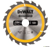 Griešanas disks kokam DeWalt DT1941-QZ; 184x30 mm; 18T DT1941-QZ