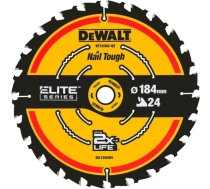 Griešanas disks kokam DeWalt DT10401-QZ; 184x16 mm; 24T DT10401-QZ