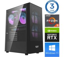 INTOP Ryzen 5 5500 16GB 250SSD M.2 NVME RTX3050 6GB WIN11 RW40324WH