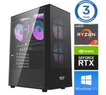 INTOP Ryzen 7 5700X 32GB 250SSD M.2 NVME RTX3050 6GB WIN11 RW42970WH