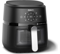 Philips 2000 series NA221/00 fryer Single 4.2 L Stand-alone 1500 W Hot air fryer Black, Silver NA221/00