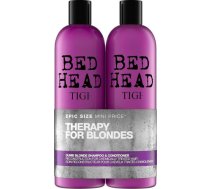 Tigi Bed Head Dumb Blonde Shampoo blond 750ml + Dumb Blonde Conditioner blond 750ml 615908942217