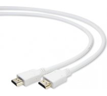 Gembird HDMI V2.0 male-male cable with gold-plated connectors 1.8m, CU white CC-HDMI4-W-6
