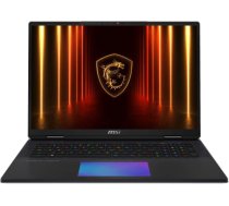 Notebook MSI Titan 18 HX AI A2XWJG CPU Core Ultra U9-285HX 2800 MHz 18" 3840x2400 RAM 64GB DDR5 6400 MHz SSD 6TB NVIDIA GeForce RTX 5090 24GB ENG Card Reader SD Express Windows 11 Pro Black 3.6 kg TITAN18HXAIA2XWJG-492NL TITAN 18HX AI A2XWJG-492NL