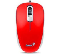 Mouse wired, Genius DX-110, red, optical, 1000DPI 31010116104