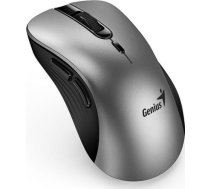 Mouse wireless, Genius Ergo 8100S AI, black and silver, optical, 1600DPI 31030040404