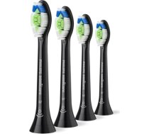 Philips Sonicare W2 Optimal White standarta zobu birstes uzgalis, 4 gab, melns - HX6064/88 HX6064/88