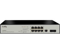 Cudy GS2008PS2 network switch Managed L2 Gigabit Ethernet (10/100/1000) Power over Ethernet (PoE) Black GS2008PS2