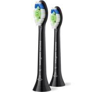 Philips Sonicare Optimal White birstes uzgaļi (2gab.), melns - HX6062/88 HX6062/88