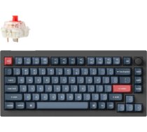 Keychron V1 MAX 75% Bezvadu Mehāniskā Tastatūra / Brown Switch V1M-D3